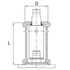 RVS spindelverlenging gelagerd&nbsp;&nbsp;|&nbsp;&nbsp;Intec 11